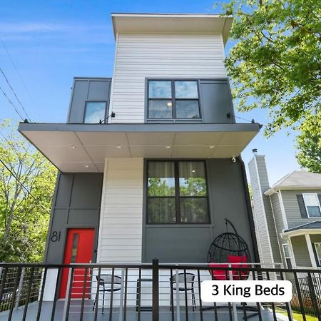 The Red Door - Ultra Modern Atlanta Home - Designedbydom Exterior foto