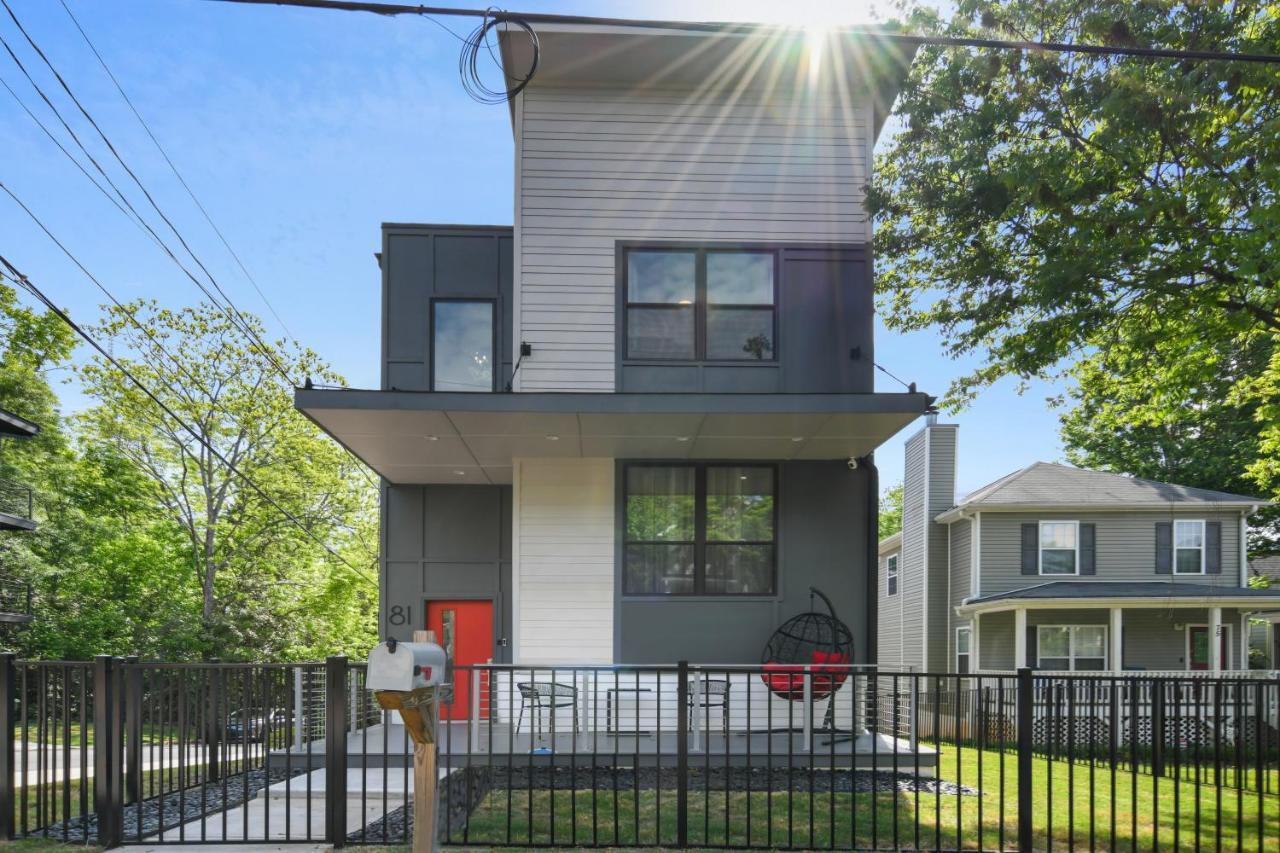 The Red Door - Ultra Modern Atlanta Home - Designedbydom Exterior foto